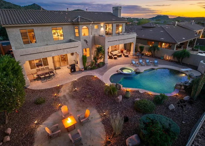 Mountain Viewsgame Roomtheaterpoolspa Holiday home Gold Canyon